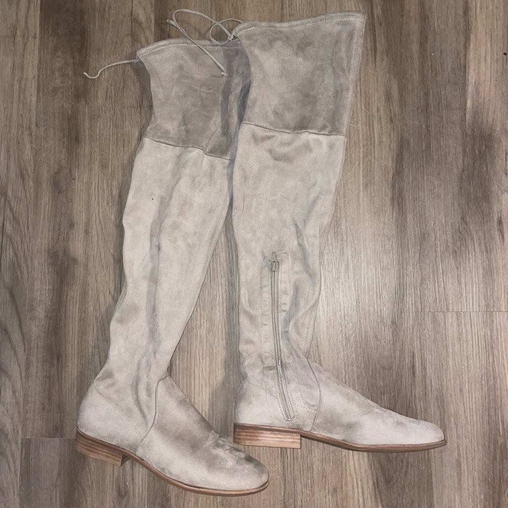 Over the Knee Suede Boots